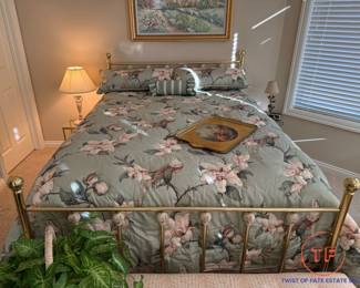 Brass Queen Size Bed