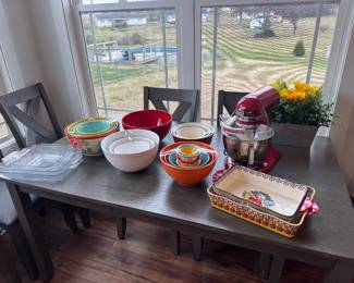 Several Stacking Bowls