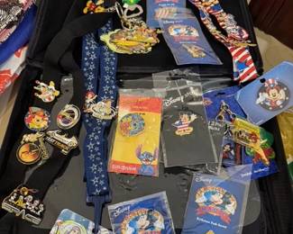 Lots of Disney collectible pins