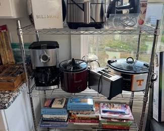 lots of kitchen gadgets- many new