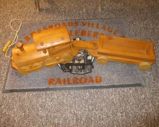 Wood Pull Train Toy