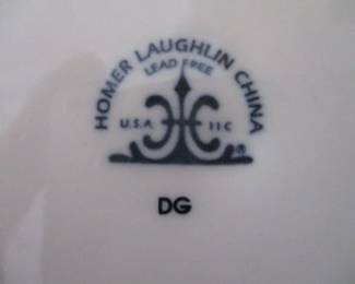 Homer Laughlin China "Train Theme"