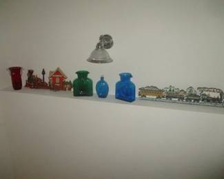 Blenko Hand Blown Vases