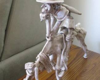 Ceramic Figurine "Don Quixote on Horse"