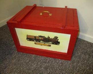 Wood Toy Chest