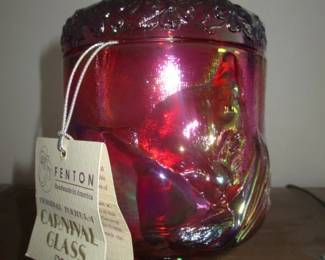 Fenton Carnival Glass "Chessie Logo"