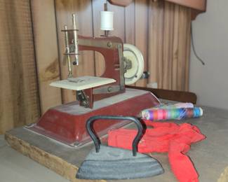 Child's sewing machine