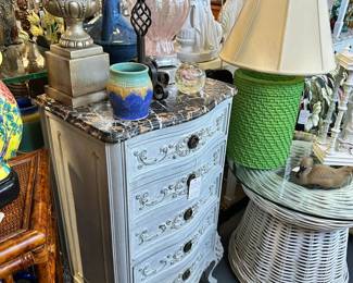 Early 20c Painted French Chest