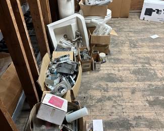 Tons of construction supplies and architectural elements available!