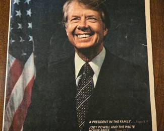 President Jimmy Carter Atlanta Paper