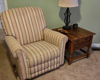 Recliner and End Table
