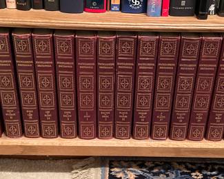 47 volumes Encyclopedia Brittanica