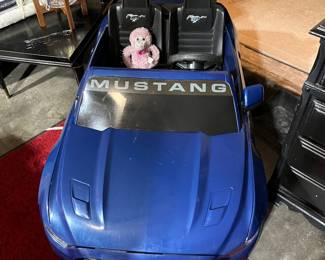 Ford Mustang 5.0 Power Wheels Ride-On Car - fully working with charger!