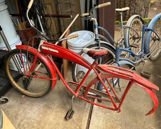 old bicycles