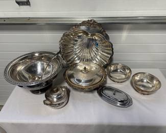Silverplate Serving Dishes