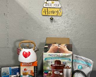 Ice Cream, Juice & Tea