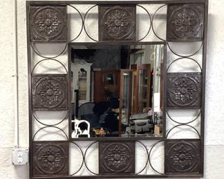 Decorative Metal Mirror