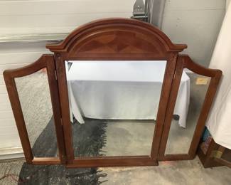 Tri-Fold Mirror