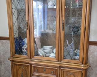China cabinet.