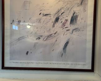 Cy Twombly Framed Print