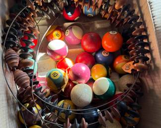 Antique Pool Table Accessories