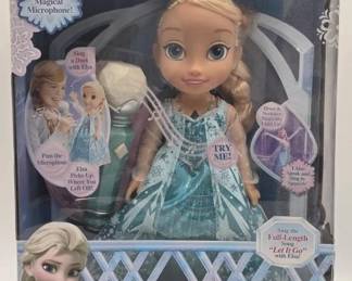 Frozen sing a long doll