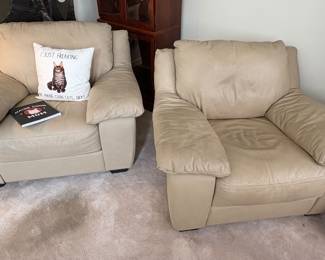 Italsofa Leather Chairs 