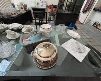 Silver Plate Serverware 