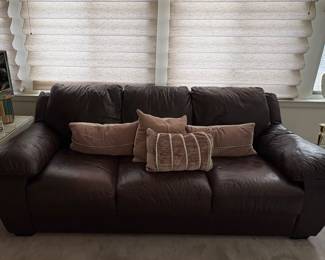 Italsofa Leather Sofa 