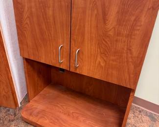 Wall cabinets and counter 