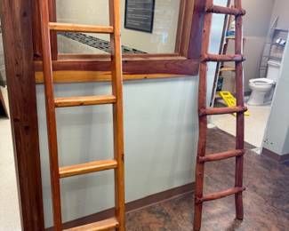 Rustic Wooden Ladders