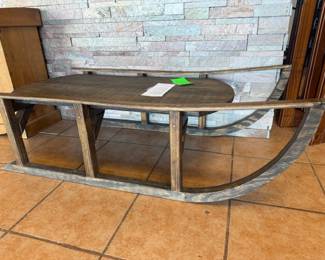 Had Made Sleigh for Photographer