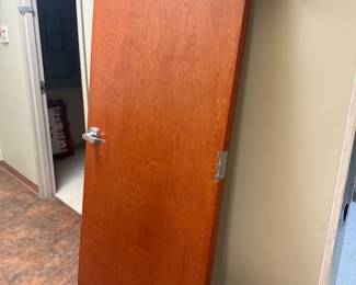 Solid Doors With Fire Resistant Framing