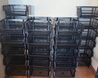 Container Store Stackable Bins