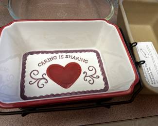 #98	3 Piece Temptation Casserole Dish	 $20.00 
