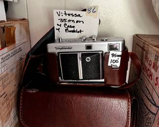 #86	Vitessa 35 mm Camera w/ Case	 $100.00 
