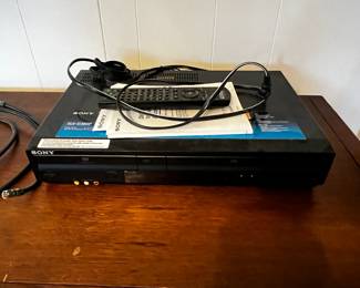 #132	Sony DVD Player w/remote	 $30.00 
