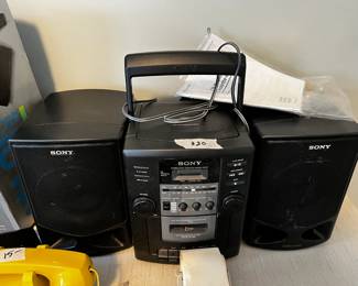 #70	Sony Boom Box w/cassette - CFD-Z 110	 $20.00 
