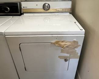 #83	Maytag Dryer as is works but door doesn’t shut	 $20.00 
