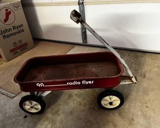 #104	Small Radio Flyer 9A Wagon 28" Long	 $20.00 
