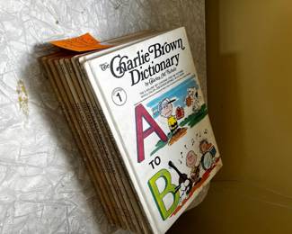 #41	Vintage The Charlie Brown Dictionary - volumes 1 though 8	 $30.00 

