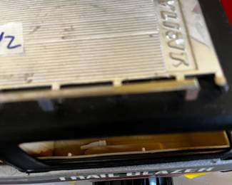 #42	Nylint Corp 4x4 Trail Blazer car	 $30.00 
as is top rack 