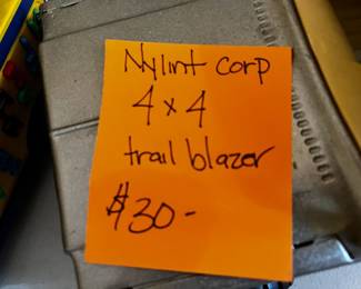 #42	Nylint Corp 4x4 Trail Blazer car	 $30.00 
