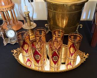 Culver signed glasses