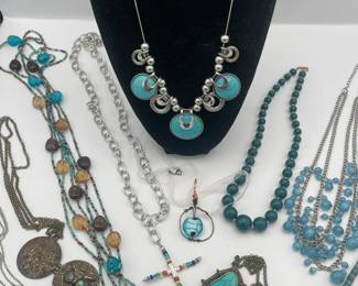 FASHION JEWELRY NECKLACES AND EARRINGS, OWL LOCKET