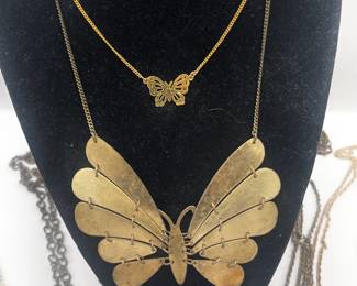 FASHION JEWELRY BUTTERFLY NECKLACES