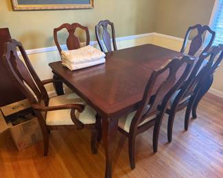 Stunning cherry dining room set