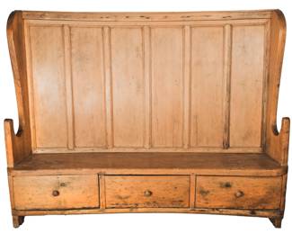 19thCentury Pine Trestle 1silo