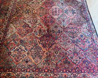 Hand Woven Vintage Rug 10x14