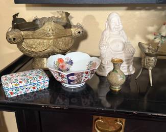 Brass Bowl, Asian Decorative Peices